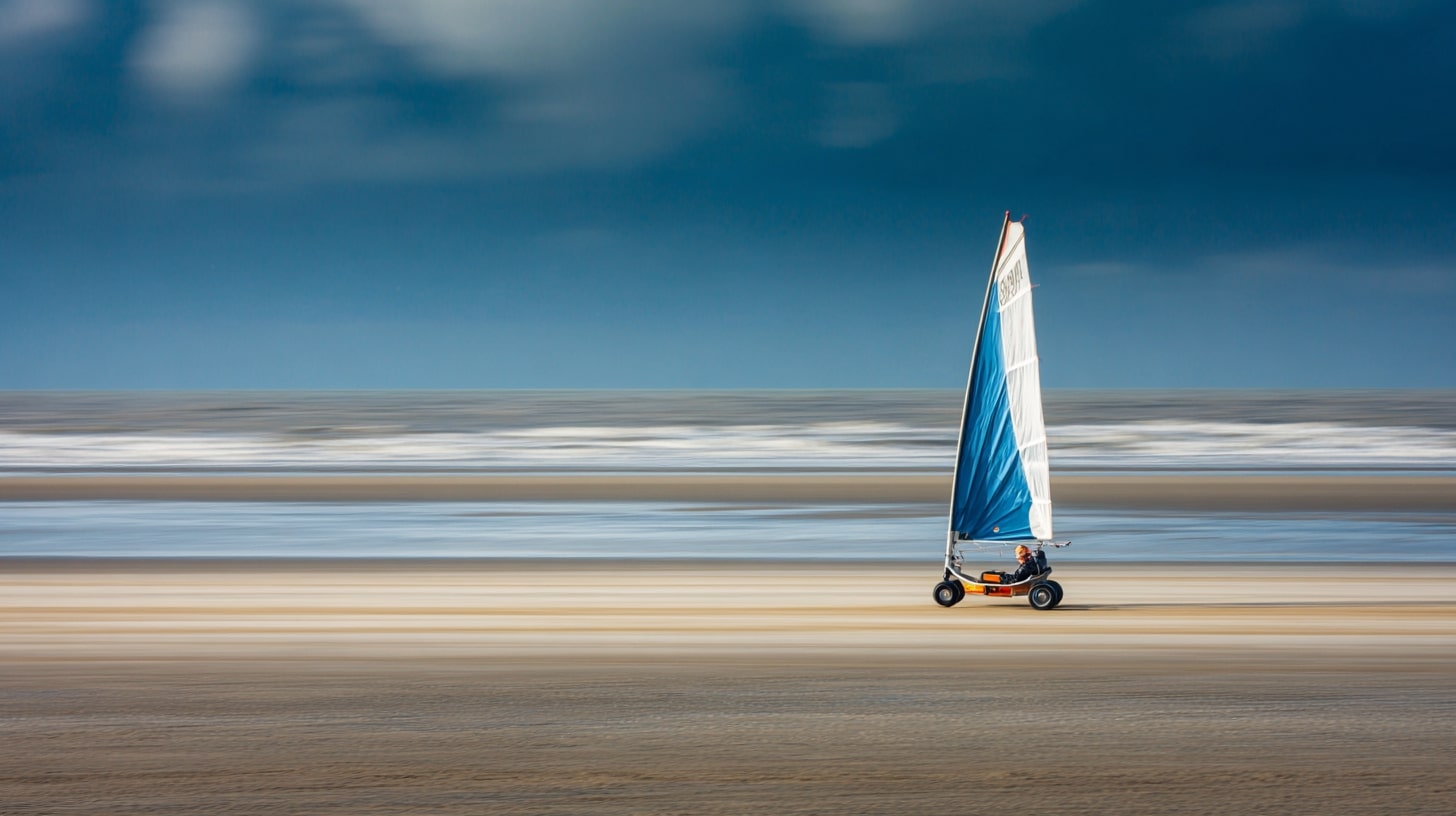 Activités sportives et détente en plein air sur la plage de Leffrinckoucke